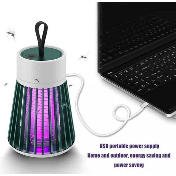 Electric Mosquito Killer Lamp – 368nm UV Bug Zapper & Flying Insect Catcher (Portable & Family-Safe)