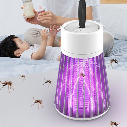 Electric Mosquito Killer Lamp – 368nm UV Bug Zapper & Flying Insect Catcher (Portable & Family-Safe)