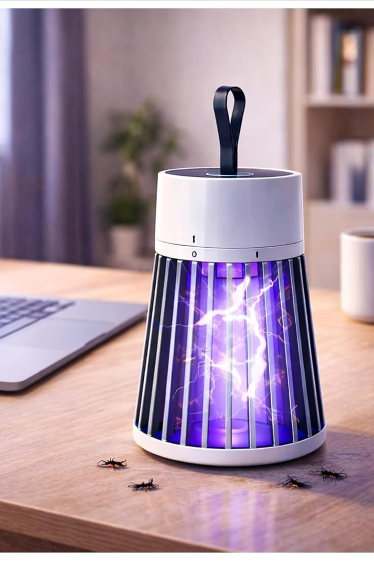 Electric Mosquito Killer Lamp – 368nm UV Bug Zapper & Flying Insect Catcher (Portable & Family-Safe)